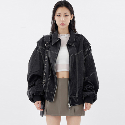 Raucohouse韩代长袖夹克外套