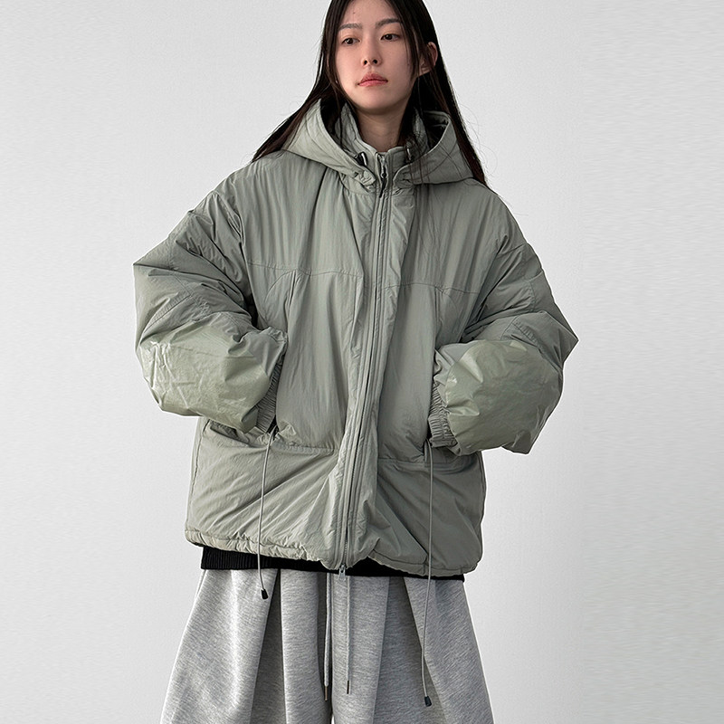 Localmansion韩代连帽棉服外套