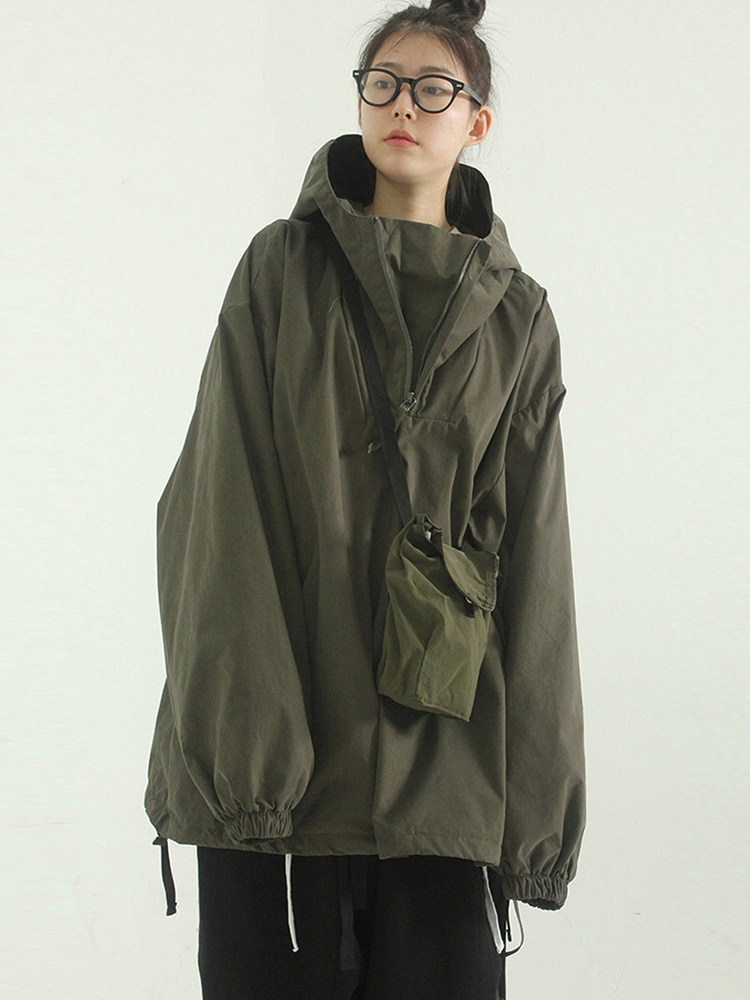 韩国代购 nylon mini bucket bag 尼龙迷你小挎包百搭时尚休闲女