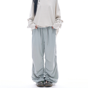 韩代Raucohouse Cirrus lightweight nylon pants 抽绳休闲长裤