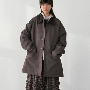 韩代26A/W oversize heritage cotton jacket (unisex)工装夹克