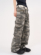 pants迷彩长裤 韩代Raucohouse camouflage cargo Combat vintage
