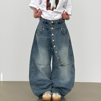 Localmansion韩代水洗牛仔裤