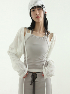 piping halter neck 韩国代购 top silket sleeveless 挂脖吊带
