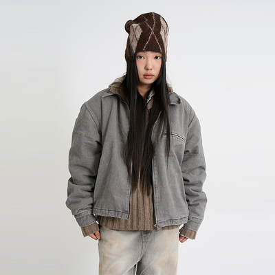 韩代Raucohouse绒内里夹克外套