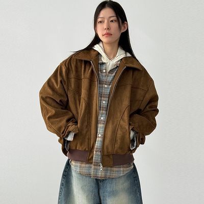 翻领夹克长袖翻领夹克