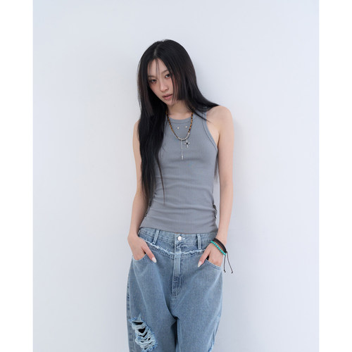 lowear韩代修身打底背心