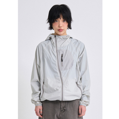 韩代Raucohouse宽松连帽防风外套