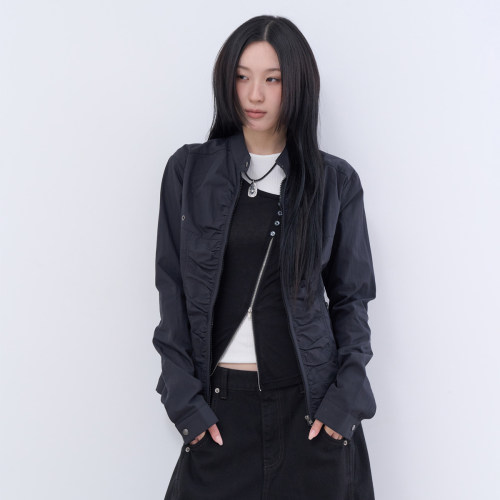 lowear韩代褶皱夹克外套