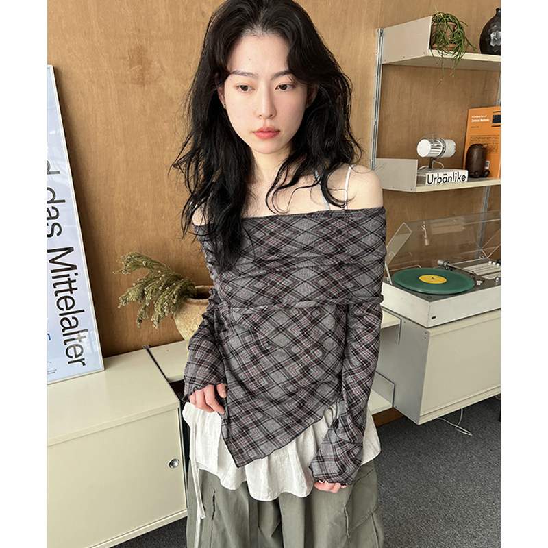 韩国代购25A/W frill layered skirt 设计师复古系带围裙迷你短裙