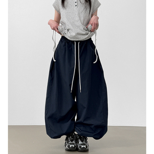 balloon jogger 小脚裤 unisex paper pants 韩代26A banding