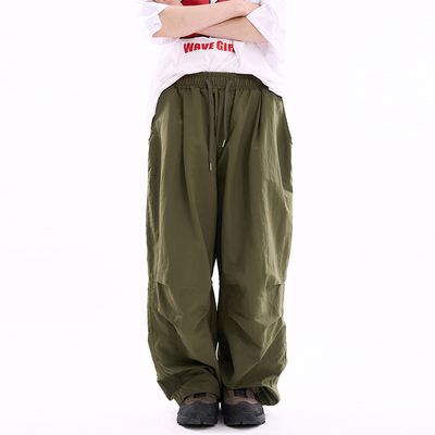 Raucohouse韩代抽绳休闲长裤