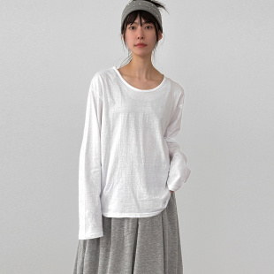 26A tee cotton 设计师基础宽松T恤上衣百搭 standard 韩国代购