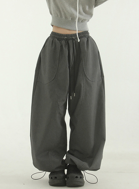 韩代23F/W patched corduroy banding pants (unisex)灯芯绒长裤
