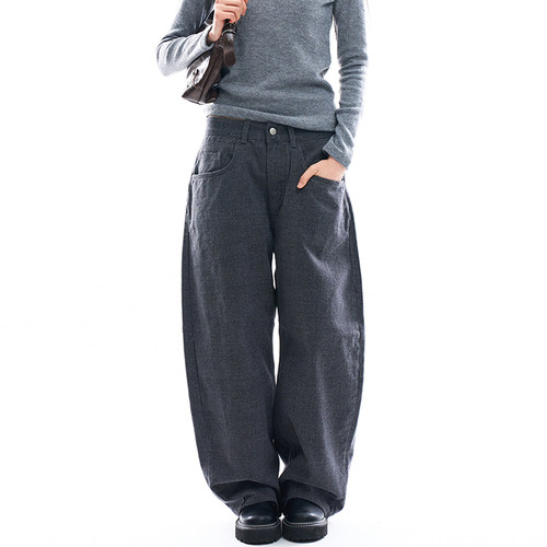 Raucohouse韩代休闲宽松长裤