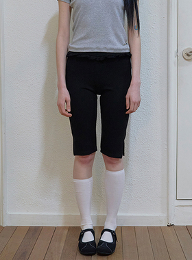 韩代Raucohouse Olenna frill capri leggings shorts 打底半腿裤