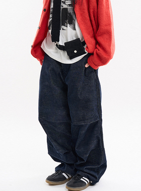 韩代Raucohouse Purdue pintuck corduroy wide pants灯芯绒长裤