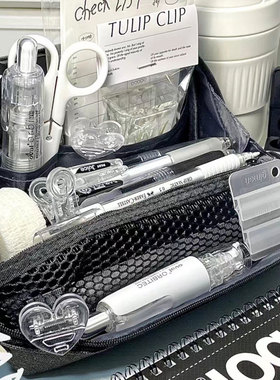 国誉笔袋一米新纯HACO收纳盒多功能可立铅笔盒大容量日系学生笔袋