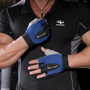 搏尔得男女款健身手套运动半指手套单双杠手套器械手套健身房手套