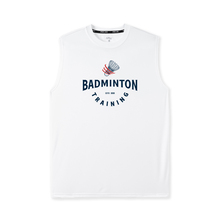 速干无袖运动背心羽毛球服训练服透气排汗亲肤舒适薄款打球坎肩男