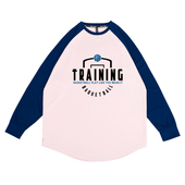 速干运动训练服圆领长袖 篮球训练T恤男女插肩撞色拼接实战投篮服