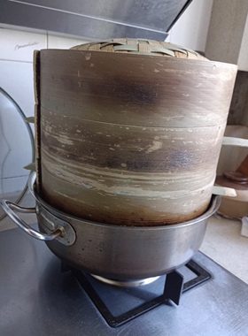 四川竹编制品蒸笼纯手工竹编蒸笼家用竹制品蒸小笼包竹笼