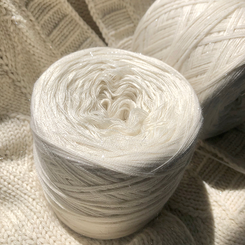 小麦兜手编毛线精纺细手工编织