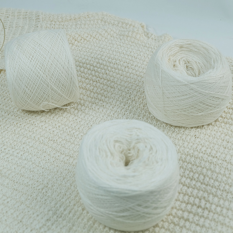 小麦兜毛线出口品质棉软糯桑蚕丝