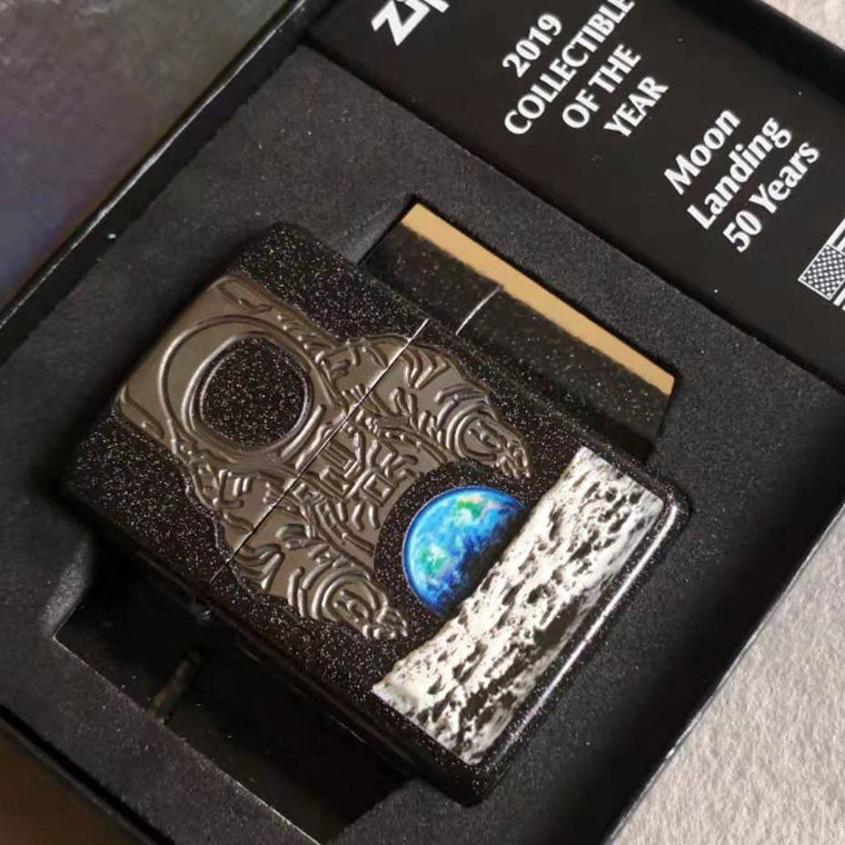 木易zippo神兽店2019年年度限量阿波罗登月50周年 靓号5988