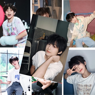 陈思罕海报墙贴追星爱豆周边卧室房间墙面写真集拍照布置背景壁纸