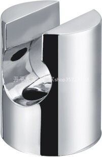 塑料电镀圆形花洒座花洒固定座 花洒固定插座9082实拍 圆柱花洒座