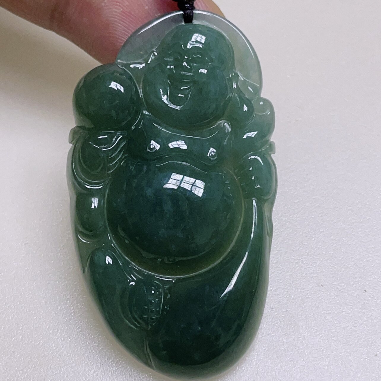 缅甸天然翡翠a货冰种佛公吊坠挂件四会厂家直销一手货源