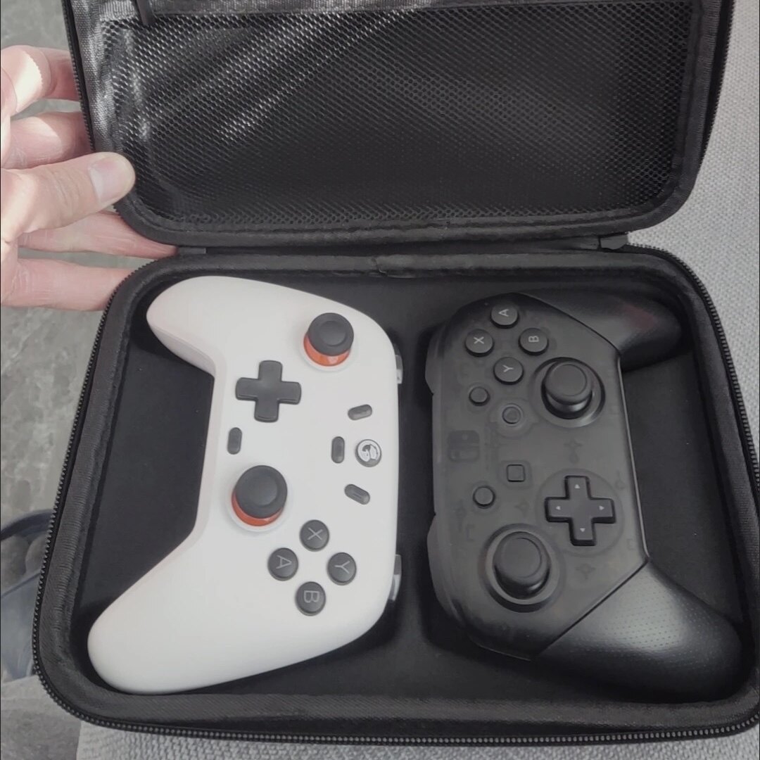 switch pro游戏手柄收纳包ns手柄包xbox ps5双手柄收纳包游戏包