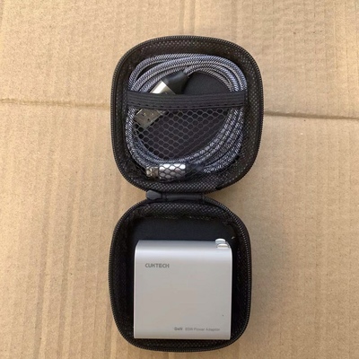 适用于酷态科15号140W快充头数据线收纳包U盘耳机Gan充电器收纳盒