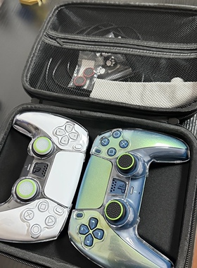 适用ps5游戏手柄收纳包xbox手柄包switch pro双手柄包游戏配件包