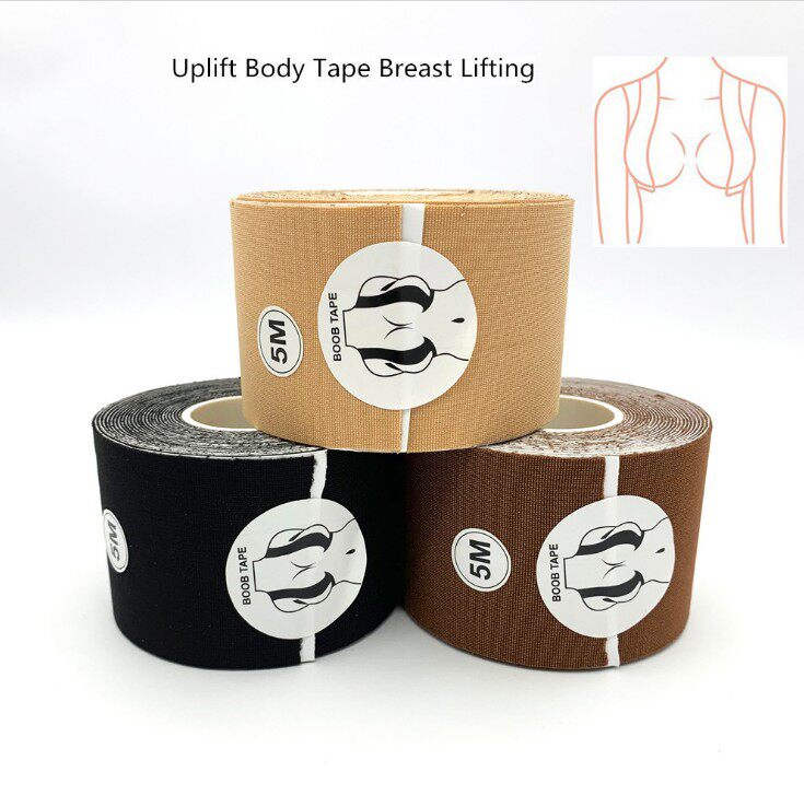乳贴胸贴提拉胶带防下垂防凸点女性胸贴弹力吊带婚纱提胸游泳文胸