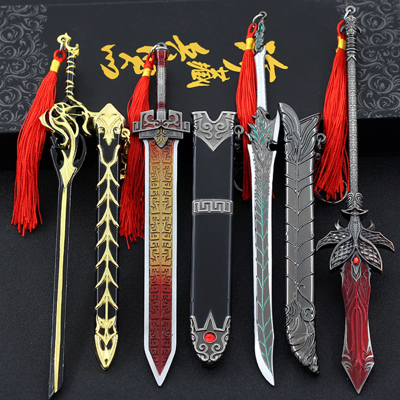 武庚纪逆天而行手办永恒之夜纣王封神纪子羽诛天剑不闻不问模型