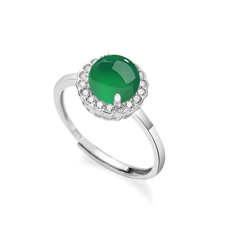 全新女S925纯银戒指空托镶嵌戒托