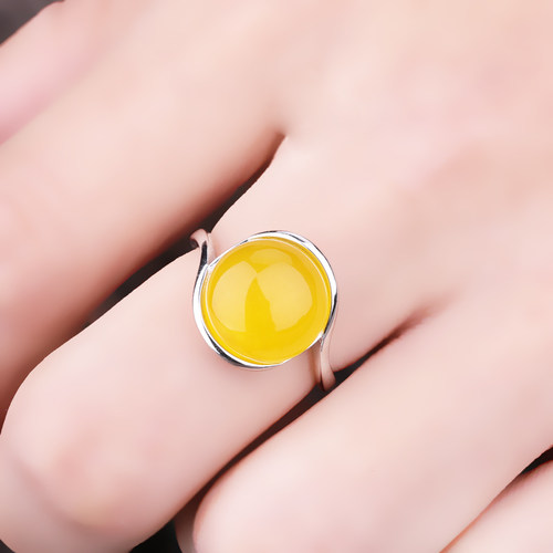 S925纯银戒指空托女diy镶嵌戒托