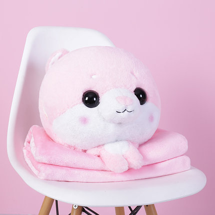 抱枕被子两用靠垫被沙发办公室折叠午休靠枕头被汽车多功能空调毯