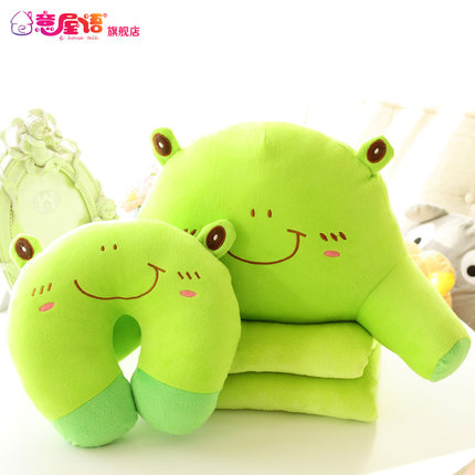 意屋语 创意可爱床头靠垫办公室护腰枕腰垫腰靠汽车抱枕沙发靠枕l