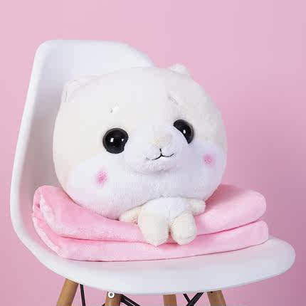 抱枕被子两用靠垫被沙发办公室折叠午休靠枕头被汽车多功能空调毯