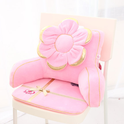 结婚款靠垫办公室卡通可爱腰枕大号椅子护腰靠枕靠背垫床头抱枕