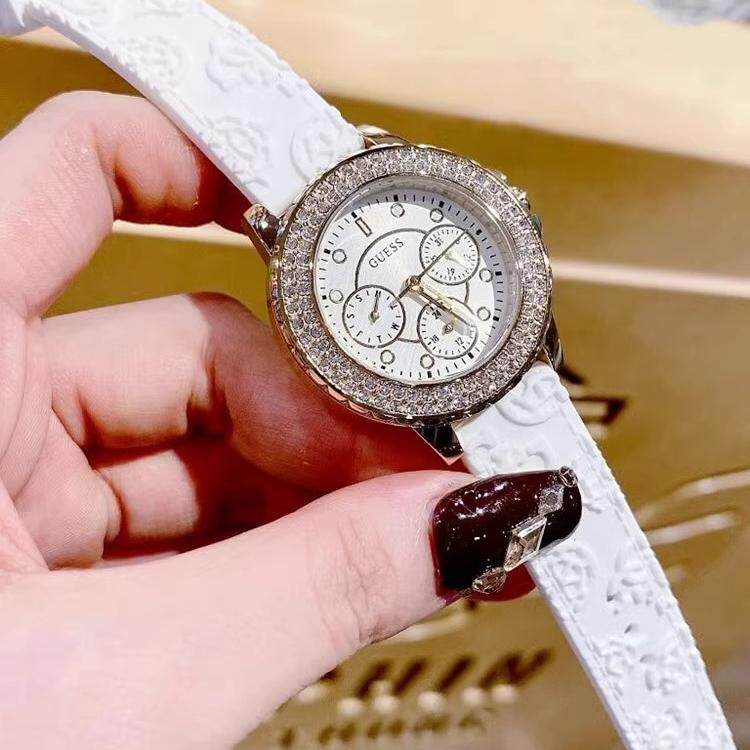 GW0411L1镶钻正品三眼手表简约