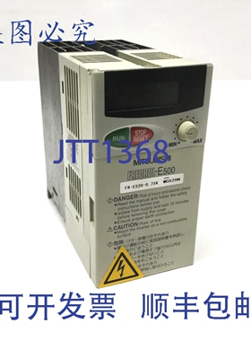原装供应FR-E520-0.75K FRECROL E500 变频驱动器，1马力，三相 2