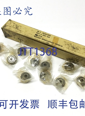 原装供应10个Bishop Wisecarver W-1 DualVee滚珠轴承导轮，承重2