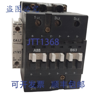 1NO 辅 接触器 带 CAL7 85A 600VAC 1NC 原装 供应B63C
