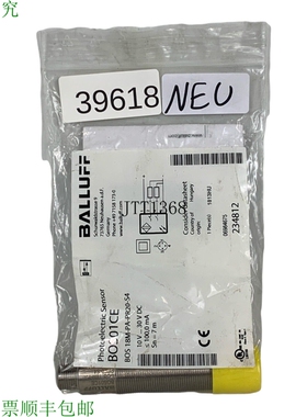 原装供应BALLUFF BOS01CE 光电传感器 BOS18M-PA-PR20-S4