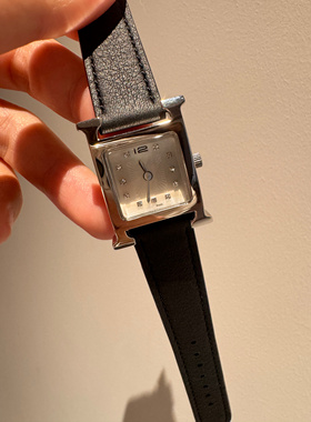 H hour同款H型腕表镶钻莫桑石新款25mm PM号经典橙色24色表带可选