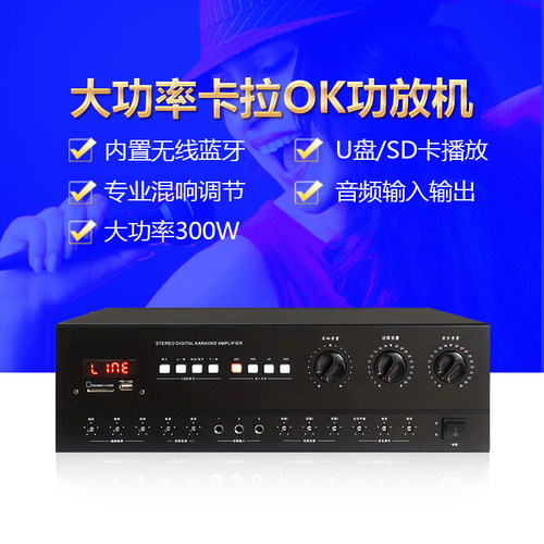 厂家 yall悦尔 KTV功放 卡拉OK功放机 卡包功放机 yall DB-1010 - 封面